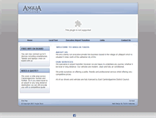 Tablet Screenshot of angliataxis.net